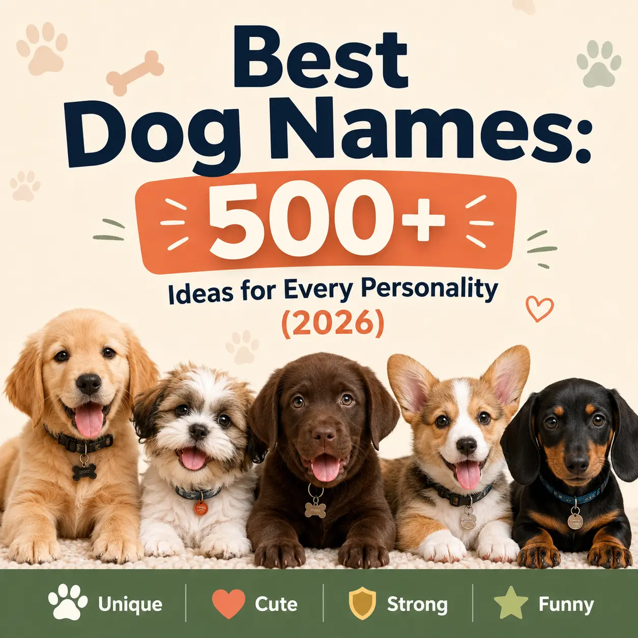 Best Dog Names: 500+ Ideas for Every Personality (2026)